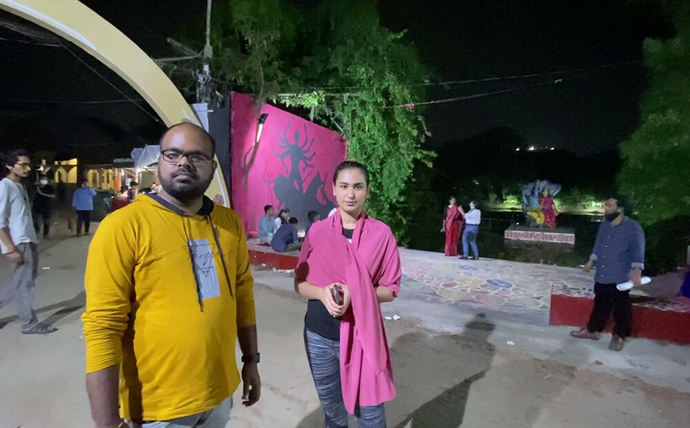 Indian Students In Bangladesh Visit Ramna Kaali Temple